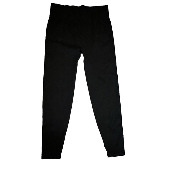 Victoria's Secret Pants - Victoria’s Secret Pink Seamless Yoga Athleisure Black Leggings, Size Large, EUC